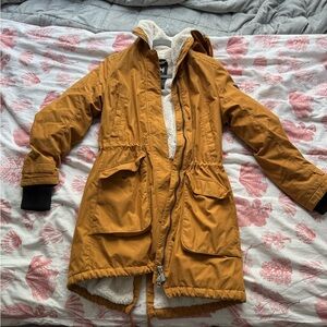 Helly Hansen Ochre Womens Hooded Warm Parka